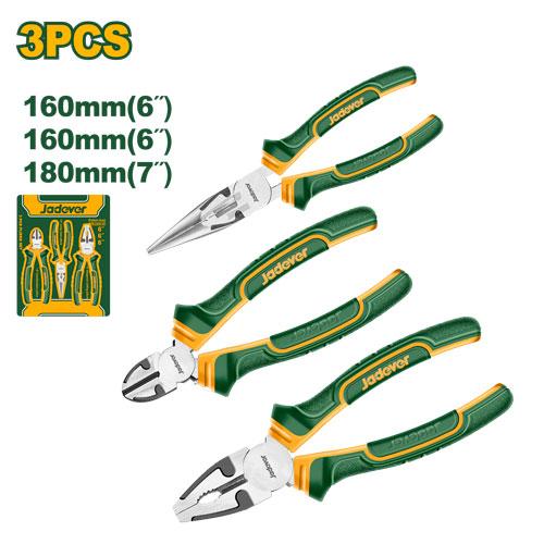 JEU DE 3 PINCES JADEVER JDPS0603 au Maroc