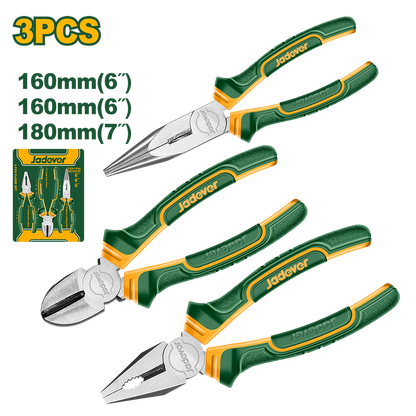 JEU DE 3 PINCES JADEVER JDPS0603 au Maroc