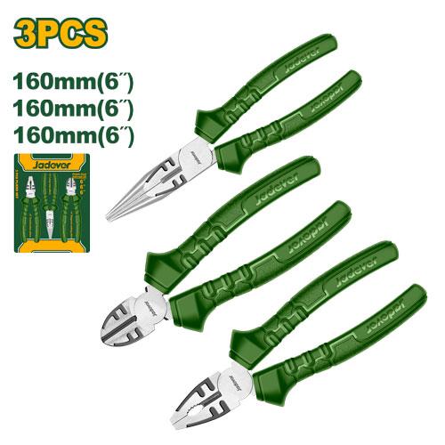 JEU DE 3 PINCES JADEVER JDPS0623 au Maroc