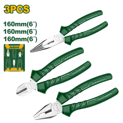 JEU DE 3 PINCES JADEVER JDPS0623 au Maroc