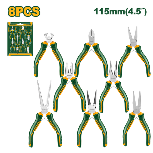 JADEVER JEU DE 8 MINI PINCES