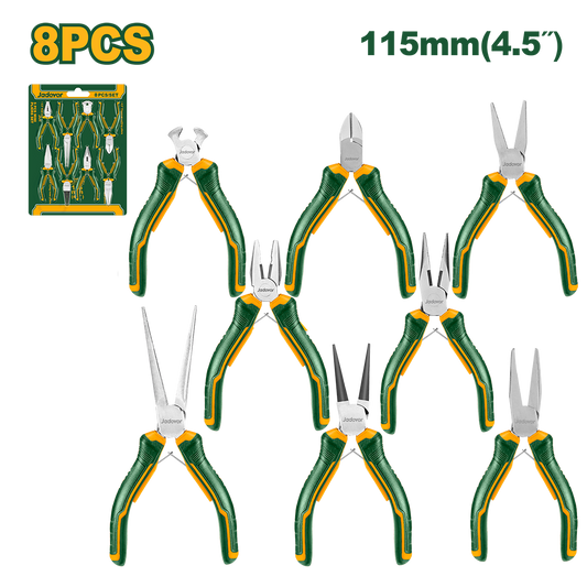 JADEVER JEU DE 8 MINI PINCES