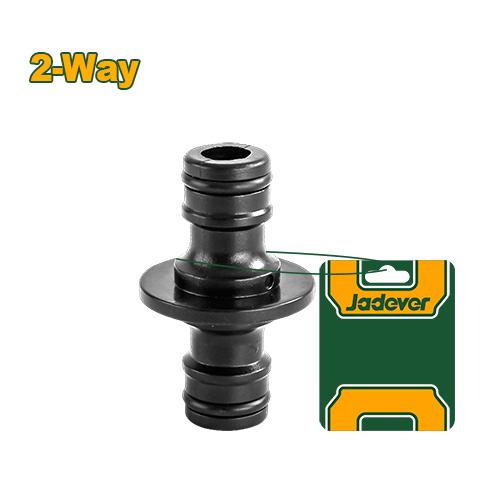 Connecteur de tuyau en plastique 2 voies jadever JADEVER JDQC1E02 au Maroc