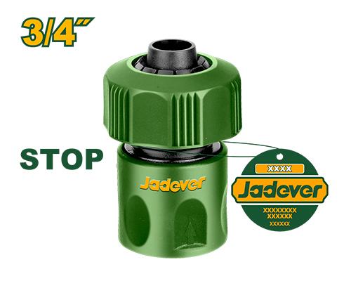 CONNECTEUR DE TUYAU EN PLASTIQUE 3/4 JADEVER JDQC2E34 au Maroc