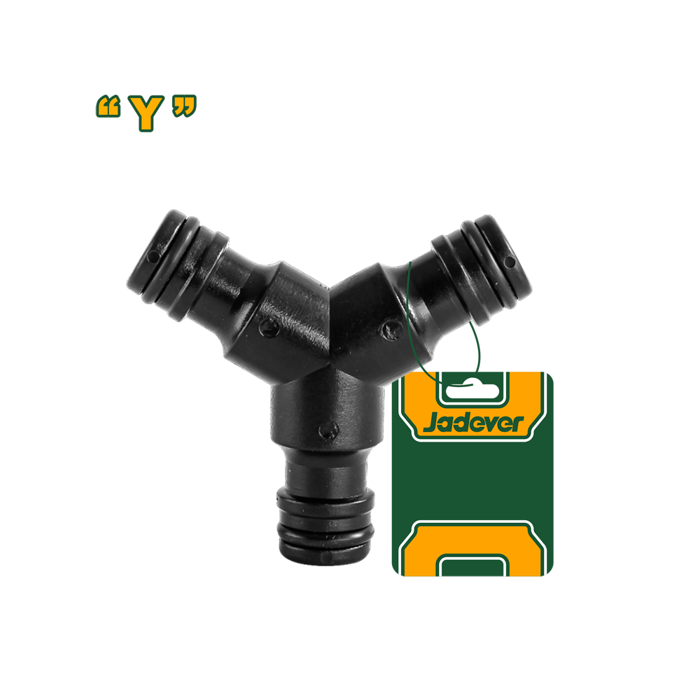 JADEVER CONNECTEUR DE TUYAU EN PLASTIQUE COUPLAGE EN Y