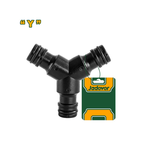 JADEVER CONNECTEUR DE TUYAU EN PLASTIQUE COUPLAGE EN Y