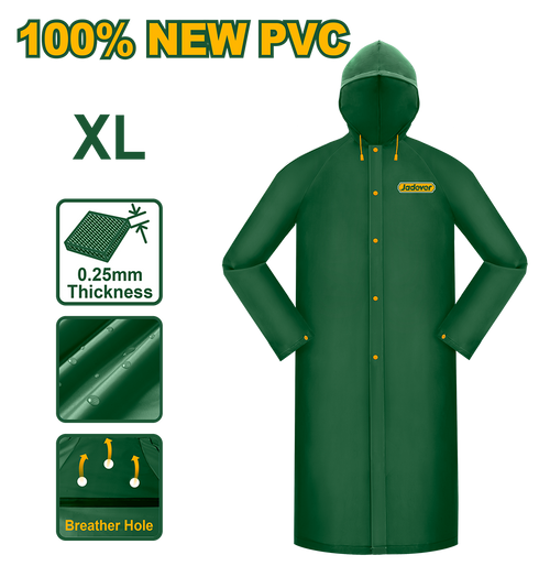 JADEVER MANTEAU IMPERMEABLE XL