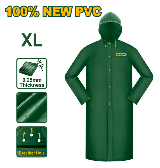 JADEVER MANTEAU IMPERMEABLE XL
