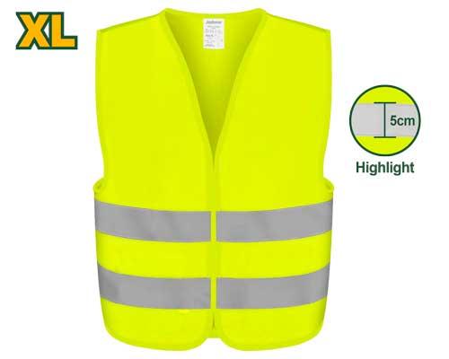 GILET RÉFLÉCHISSANT XL JAUNE JADEVER JDRV2802 au Maroc