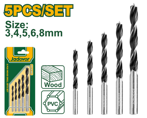 JEU DE 5 FORETS A BOIS 3X61 -4X75 -5X86 -6X93 -8X117 JADEVER JDSJ3K01 au Maroc
