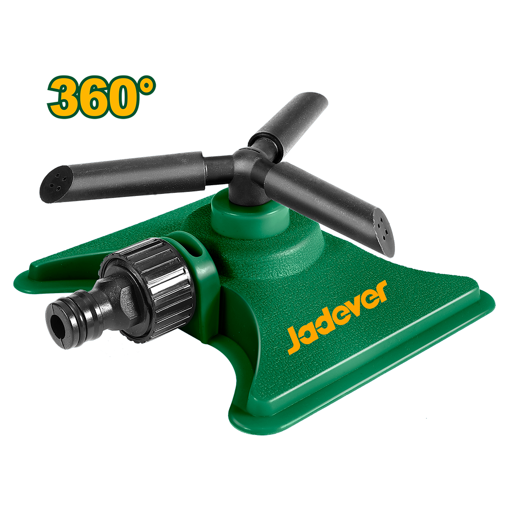 JADEVER ARROSEUR ROTATIF À 3 BRAS EN PLASTIQUE
