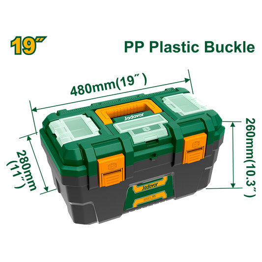 JADEVER BOITE A OUTILS EN PLASTIQUE 480MM