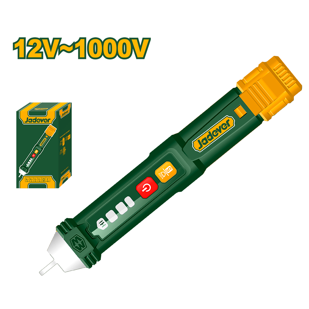 JADEVER DÉTECTEUR DE TENSION ALTERNATIVE 12V-1000V