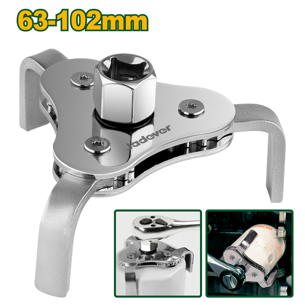 JADEVER CLÉ POUR FILTRE À HUILE 63-102MM/40MM