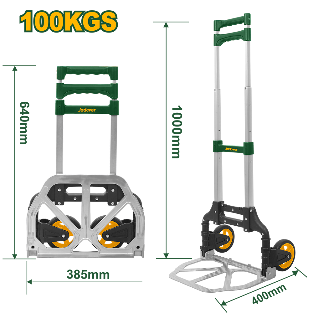 JADEVER DIABLE PLIABLE DE 100 KG