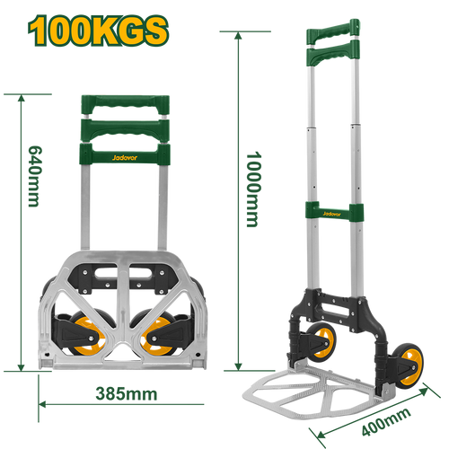 JADEVER DIABLE PLIABLE DE 100 KG