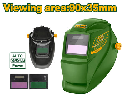 JADEVER CASQUE DE SOUDAGE À OBSCURCISSEMENT AUTOMATIQUE AU MAROC [JDWH2501]