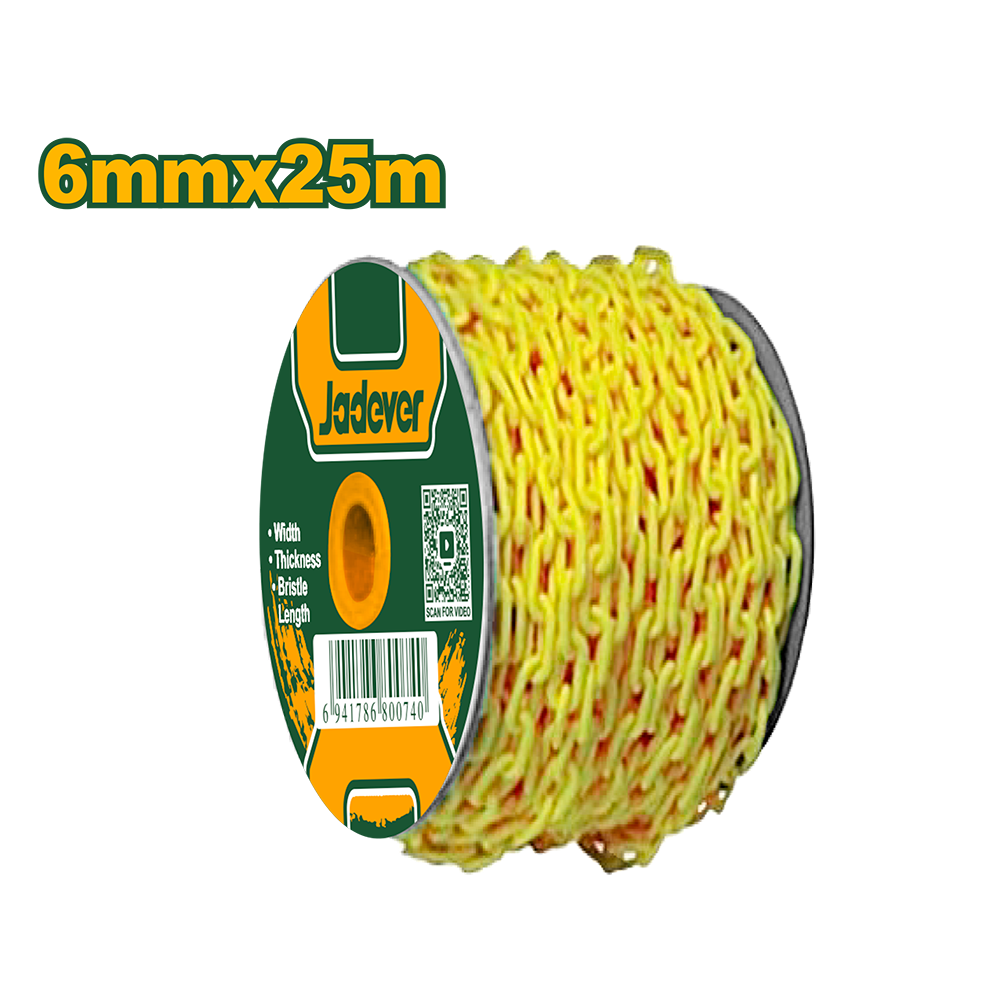 JADEVER CHAÎNE EN PLASTIQUE 6 MM X 25 M