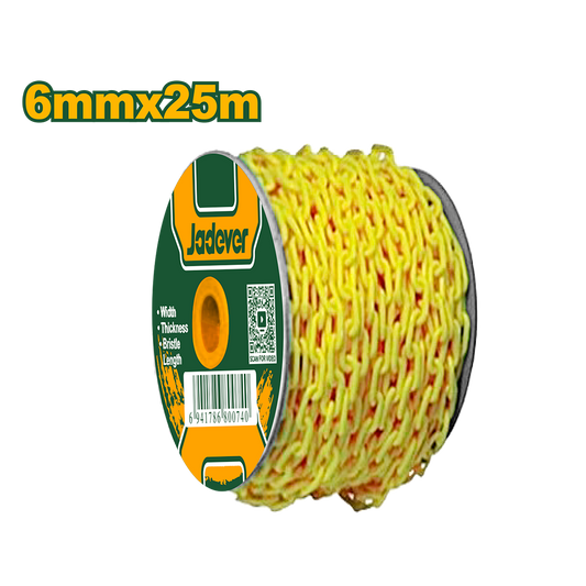 JADEVER CHAÎNE EN PLASTIQUE 6 MM X 25 M