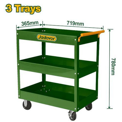 Chariot à outils 3 étages JADEVER JDCS1A13 au Maroc