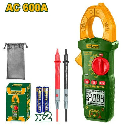 Pince ampèremétrique digital AC 600A jadever JADEVER JDDM8601 au Maroc