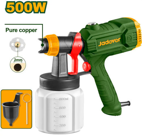 Pistolet à Peinture 500W JADEVER JDEG1A18 au Maroc