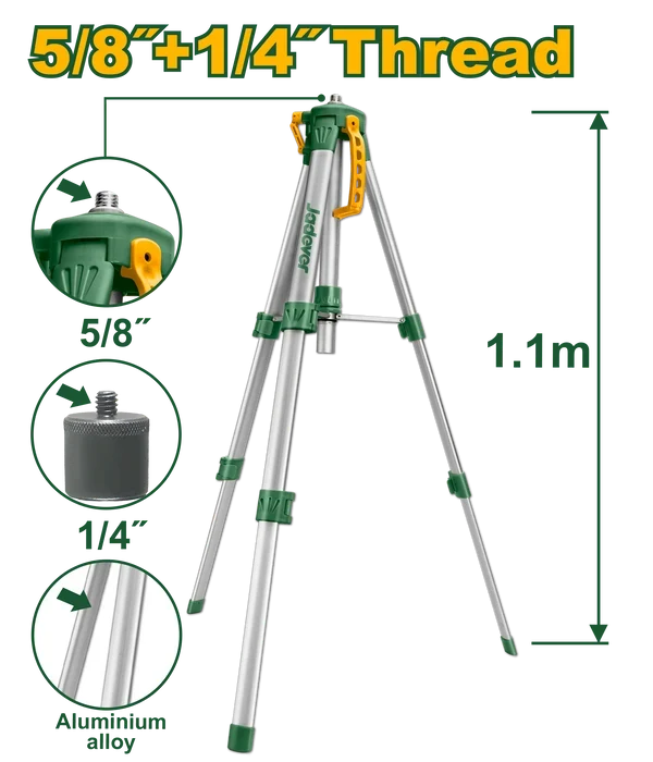 Trépieds pour niveaux laser JADEVER JDLE9301 au Maroc
