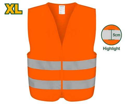 Gilet réfléchissant XL ORANGE JADEVER JDRV2801 au Maroc