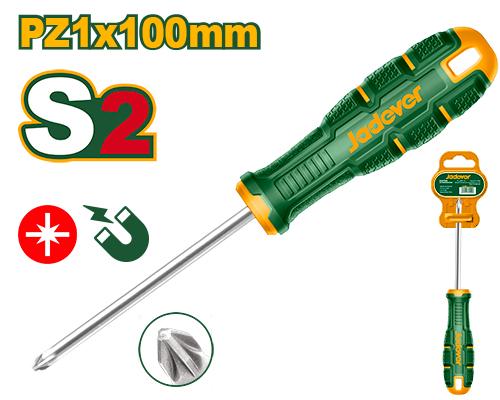 TOURNEVIS PZ1X100MM JADEVER JDSDC214 au Maroc