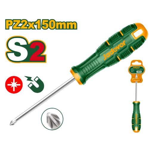 TOURNEVIS PZ2X150MM S2 JAD JADEVER JDSDC226 au Maroc