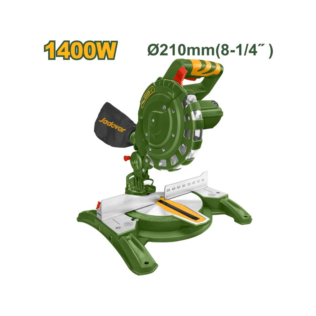 Scie à onglet 210mm 1400W JADEVER JDXD151400 au Maroc