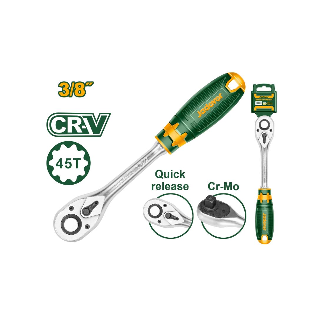 Clé à cliquet 3/8″ JADEVER JDRW1238 au Maroc