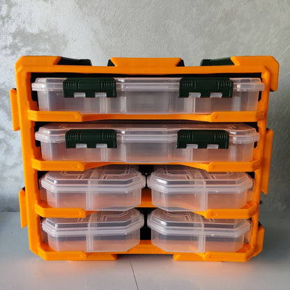 Boite de rangement plastique 6 tiroirs JADEVER JDTB8346 au Maroc