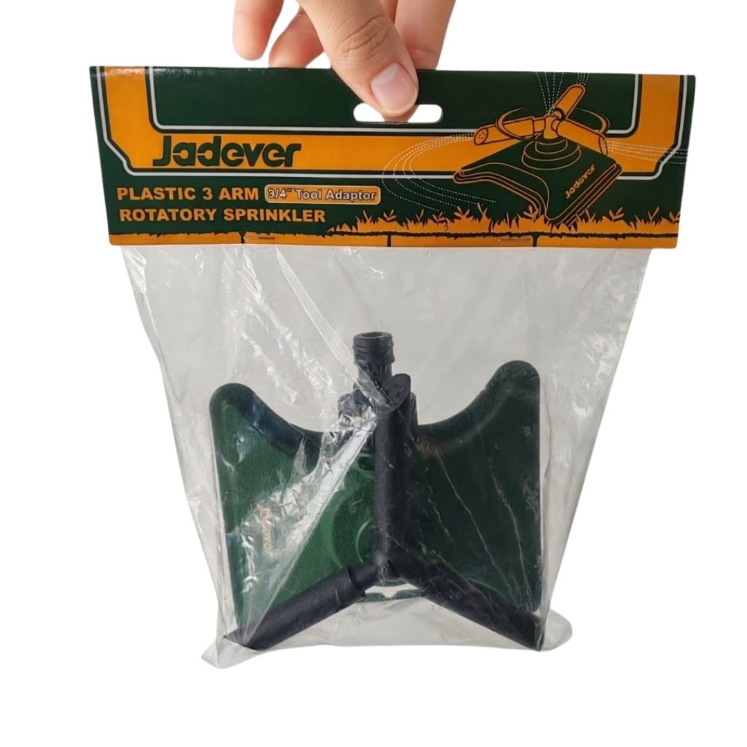 Arroseur rotatif à 3 bras en plastique JADEVER JDSN1E23 au Maroc